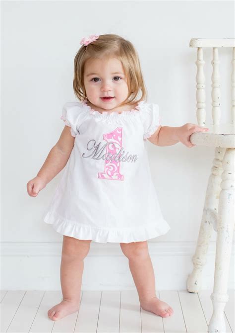 Personalized 1st Birthday Outfit for Girls